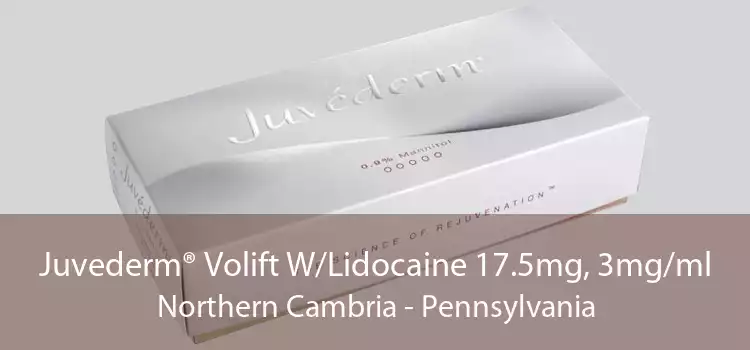 Juvederm® Volift W/Lidocaine 17.5mg, 3mg/ml Northern Cambria - Pennsylvania