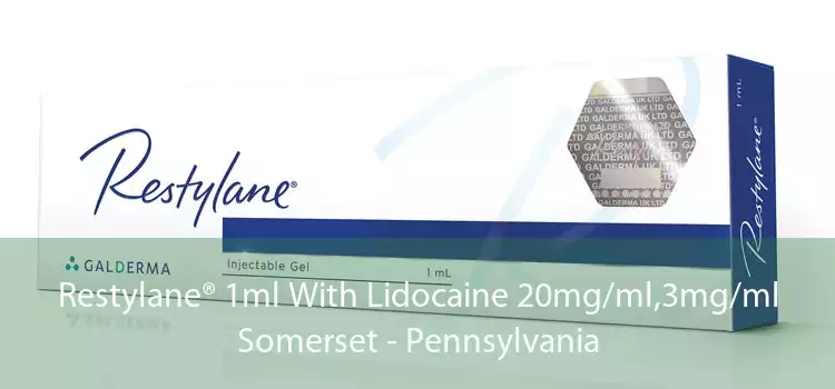 Restylane® 1ml With Lidocaine 20mg/ml,3mg/ml Somerset - Pennsylvania